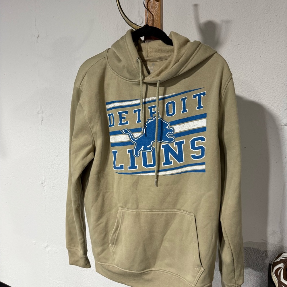 Detroit Lions Tan Hoodie